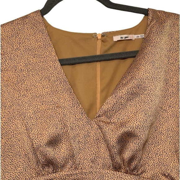 Franchescas Mi Ami Animal Print Baby Doll Dress - Picture 6 of 11